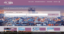 Desktop Screenshot of bcnalacarta.com